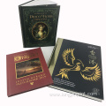 Gold foil hot stamping hardcover photo book printing